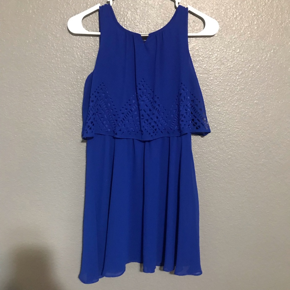 Blue formal dress!